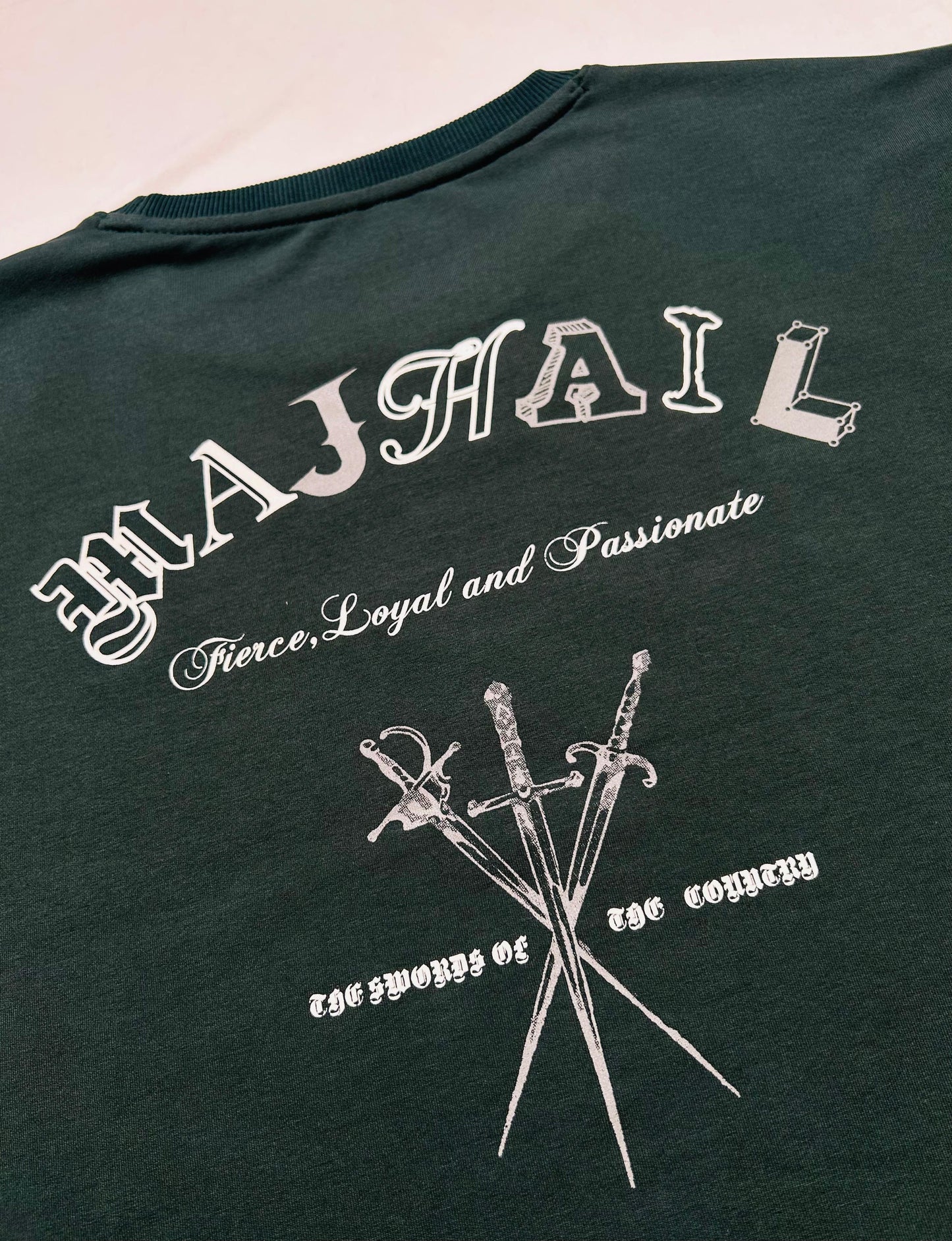 Majhail Green Tshirt