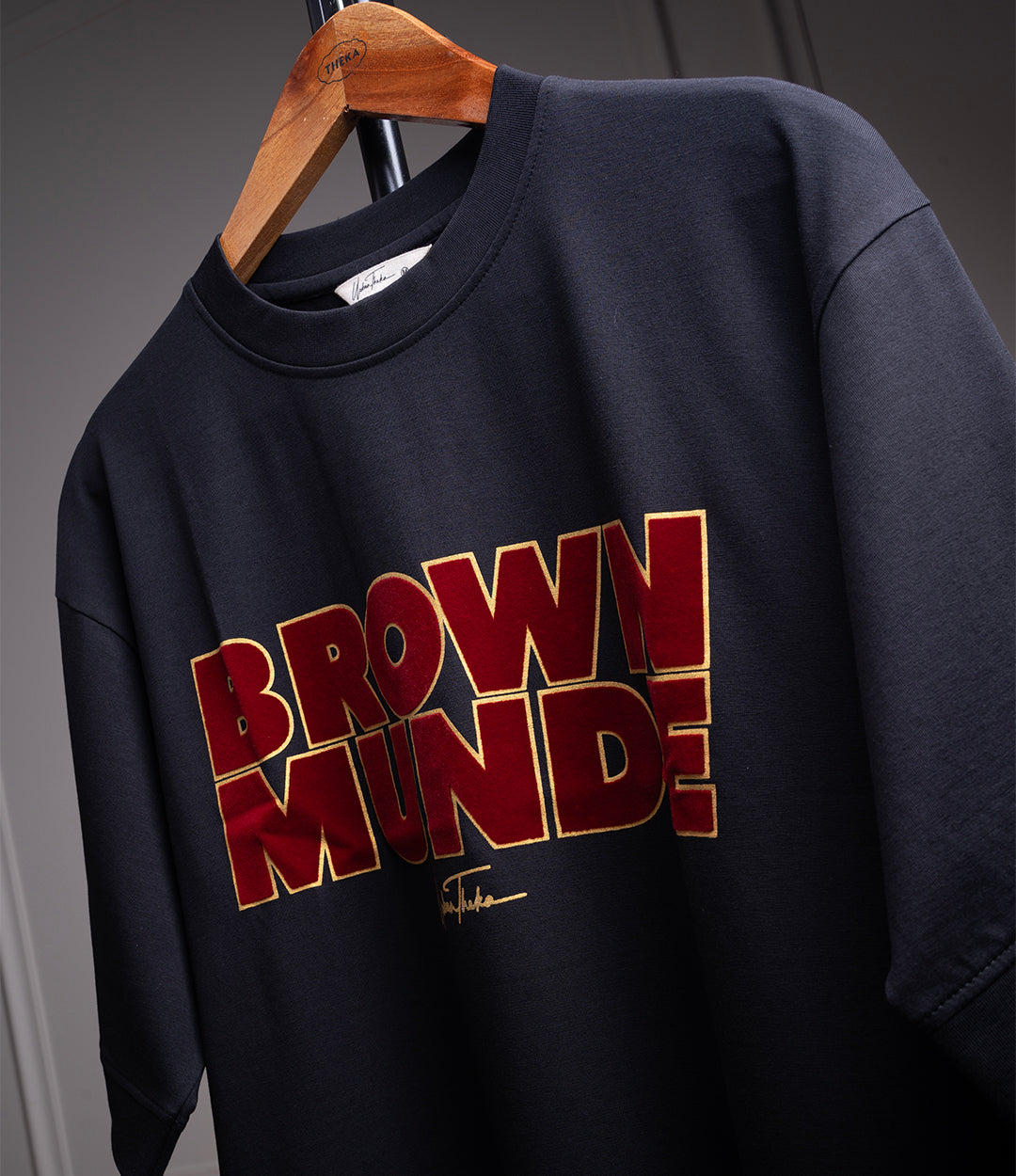 Brown Munde T-shirt