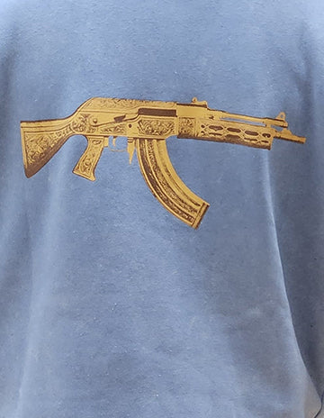 Golden AK Hoodie Distressed