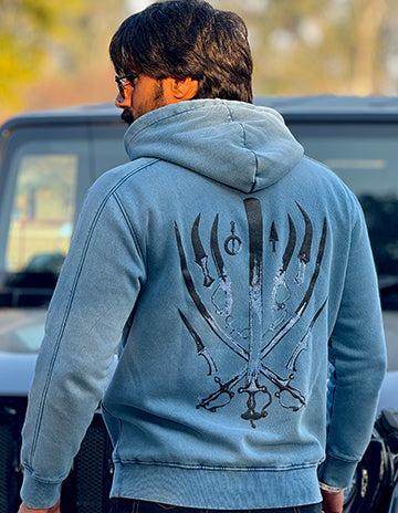 Shastar Ice Blue Hoodie