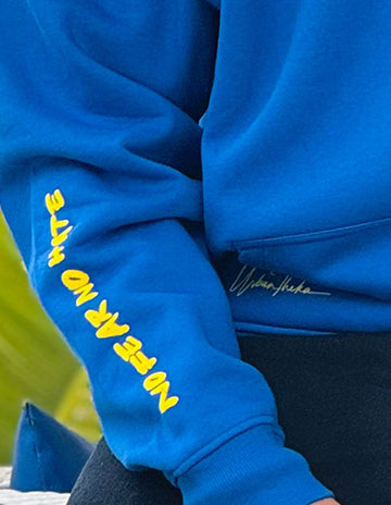 Deep Royal Blue Goat Hoodie