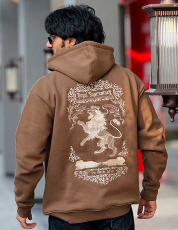 Royal Supremacy Embroidered Designer Hoodie Limited Edition