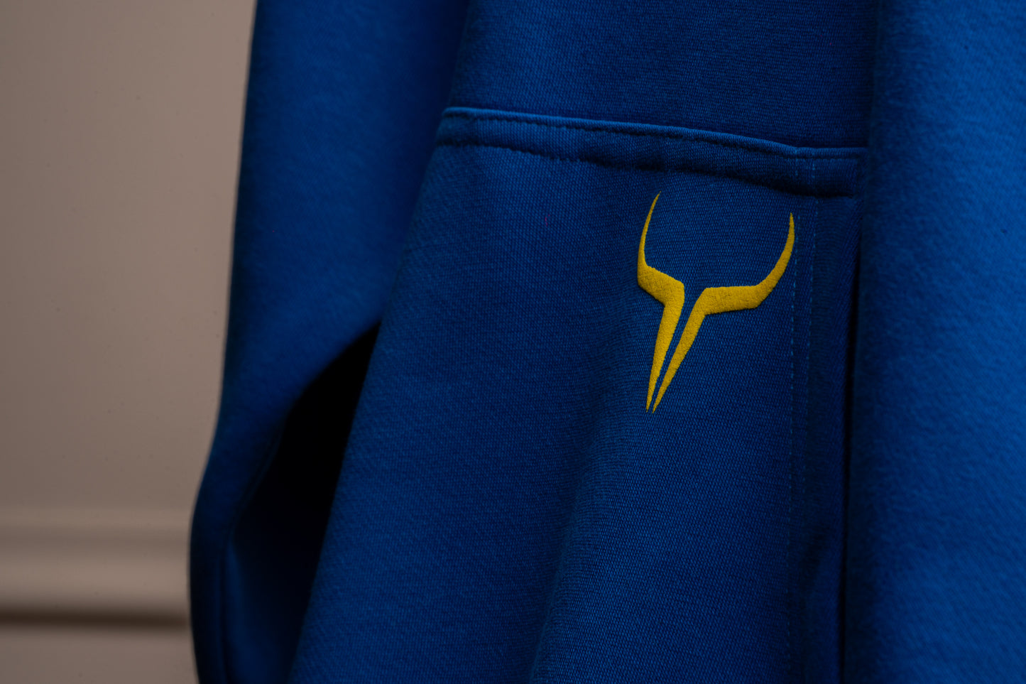 Deep Royal Blue Goat Hoodie