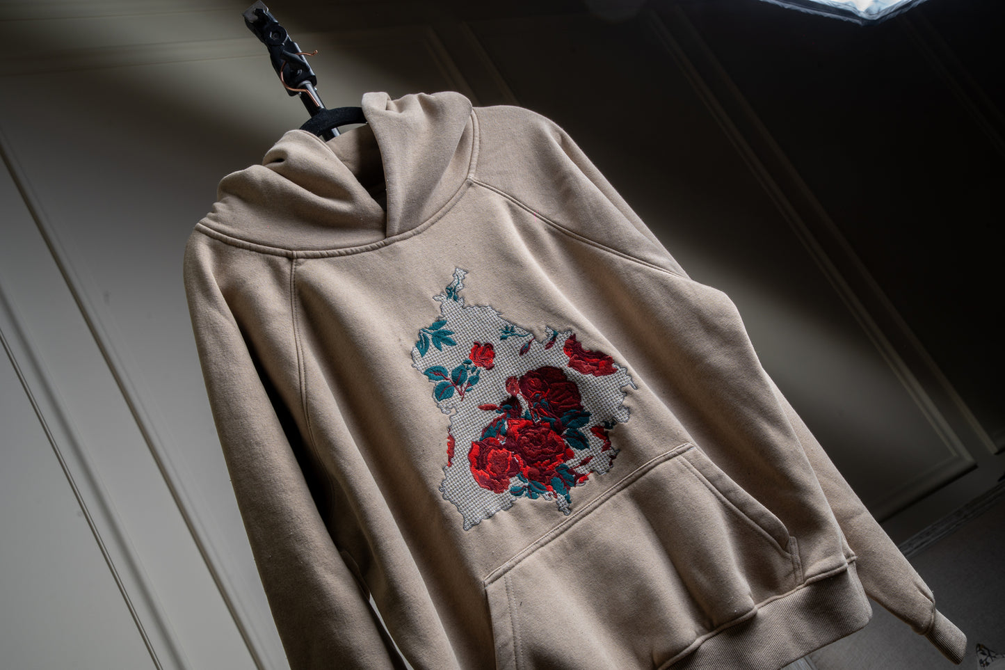 Khirda Punjab Embroidered Designer Hoodie