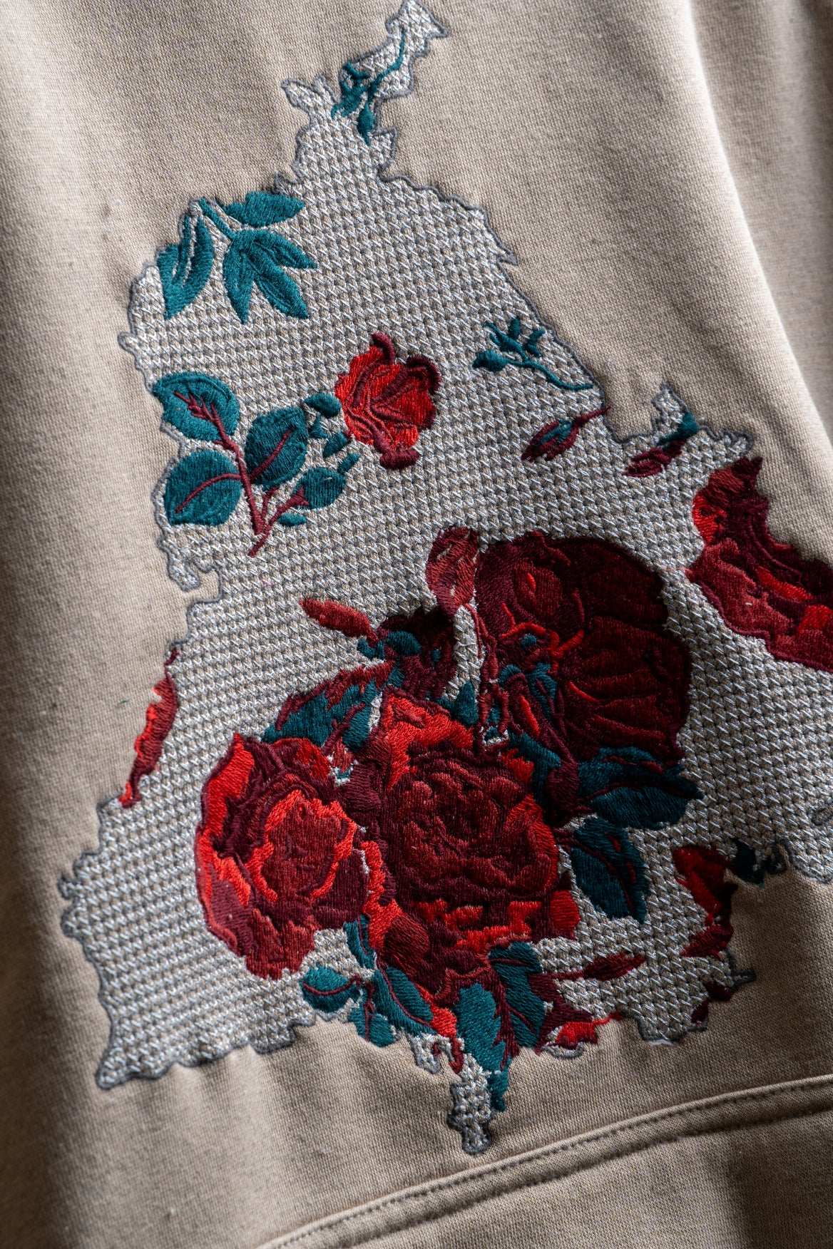 Khirda Punjab Embroidered Designer Hoodie