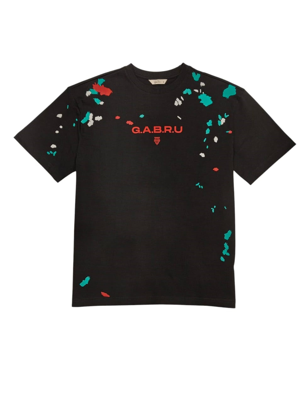 Gabru Splatter Black Tshirt