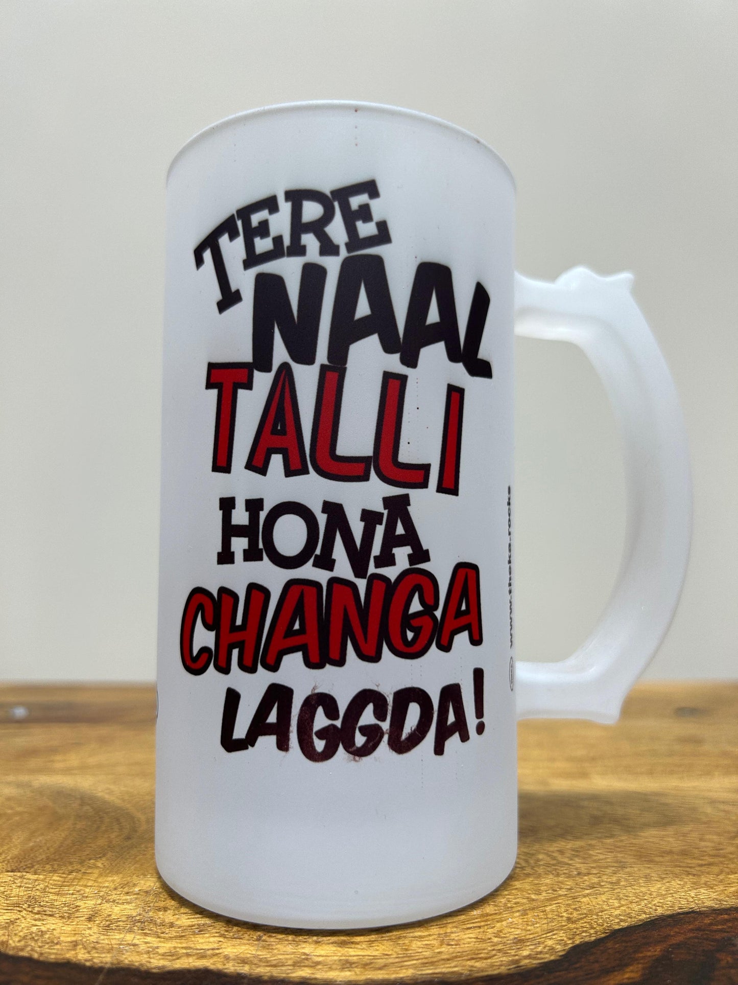 Tu Talli Jhalli Beer Mug - Available at Elante Store
