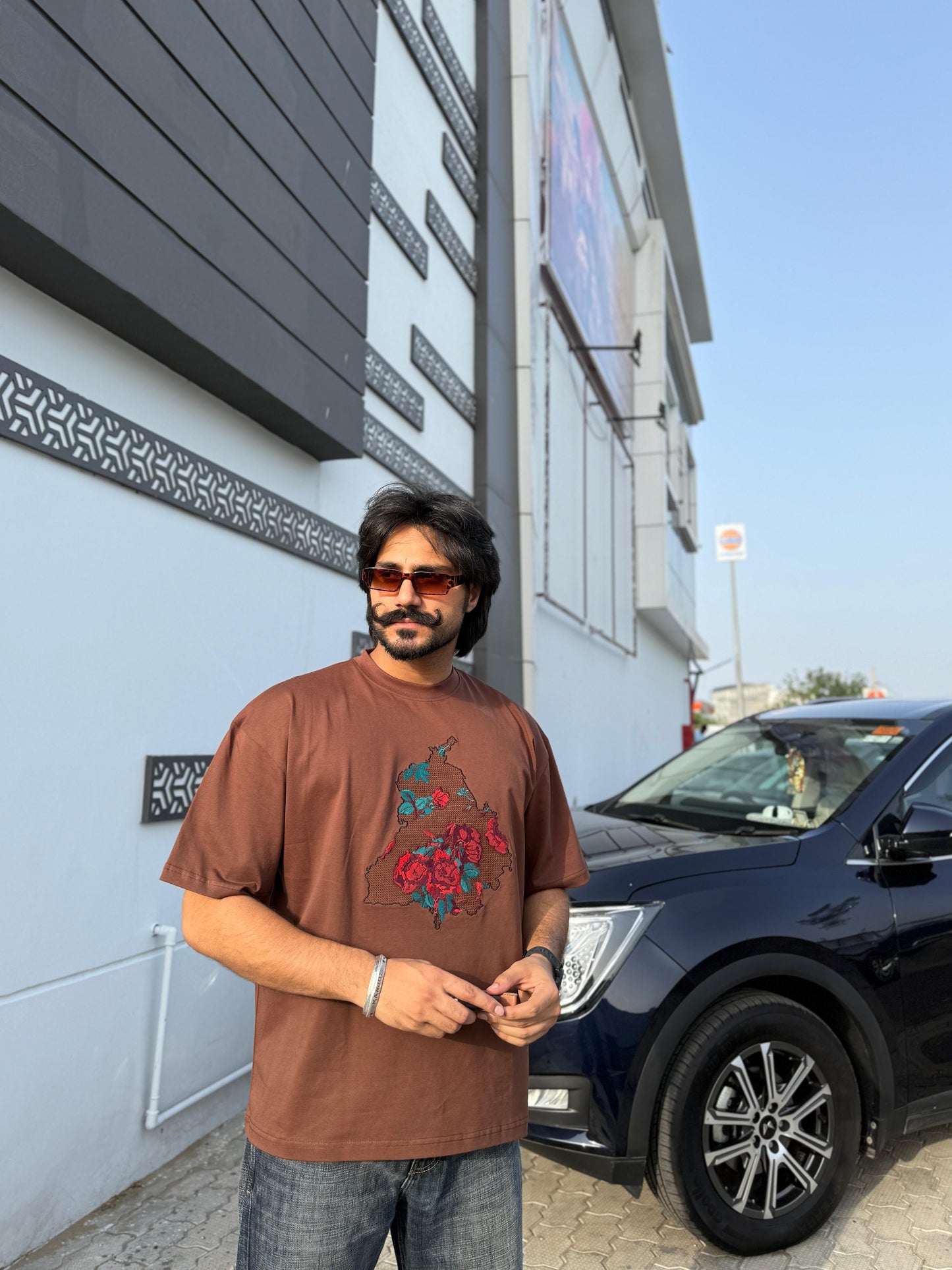 Khirda Punjab Brown T-shirt