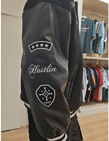 Rare Hustlin' Varsity Jacket