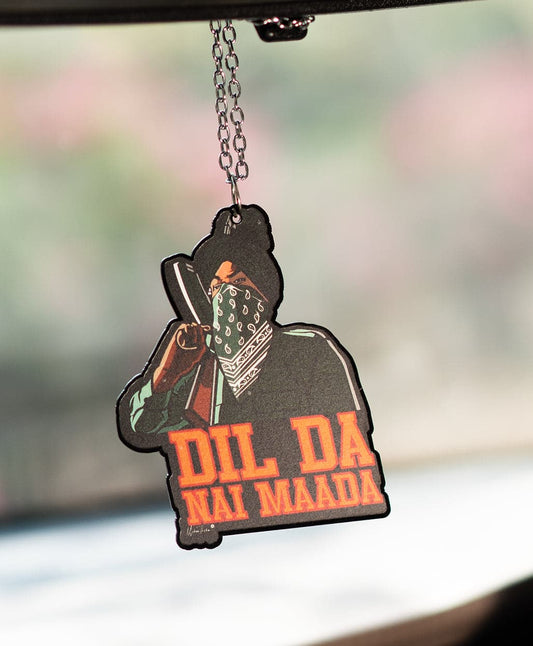 Dil Da Nai Maada Car Hanging - urbantheka