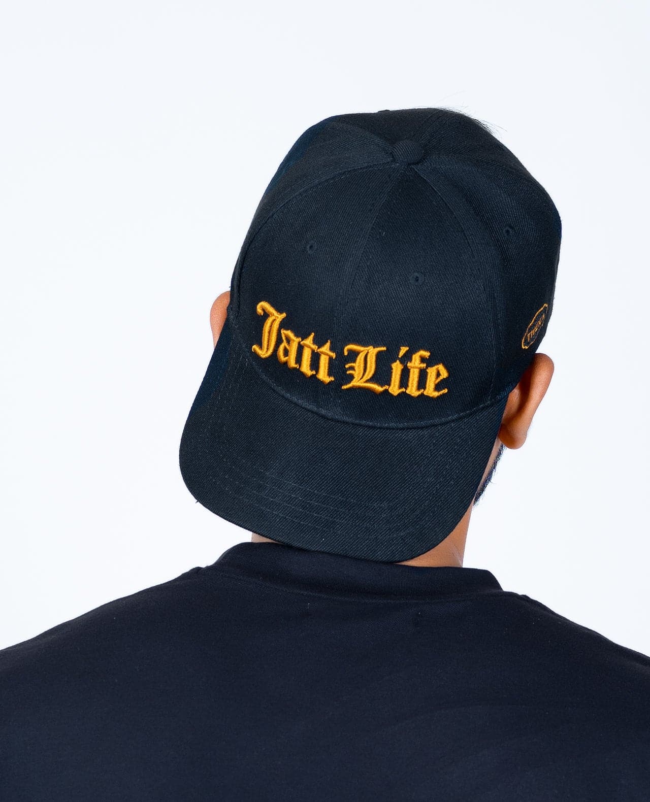 Jatt Life Black & Yellow Cap - urbantheka