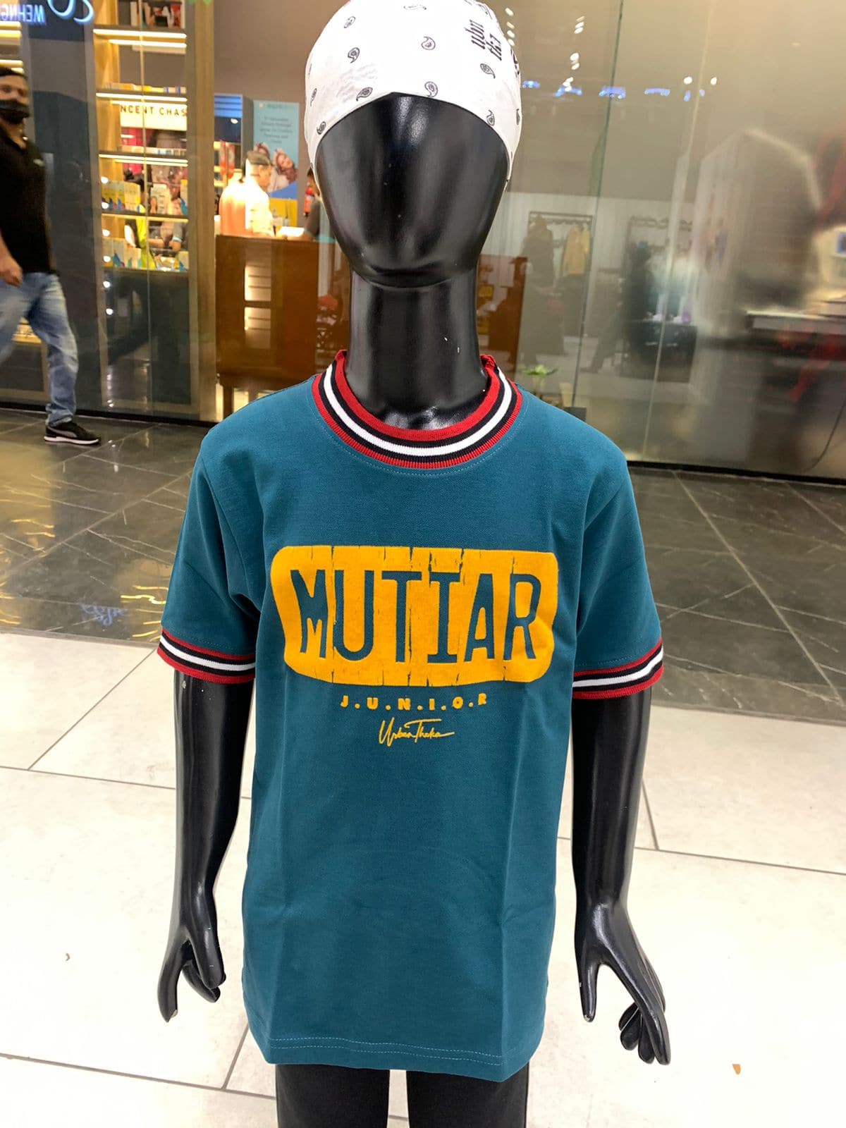 Mutiar Junior Teal Green T-shirt