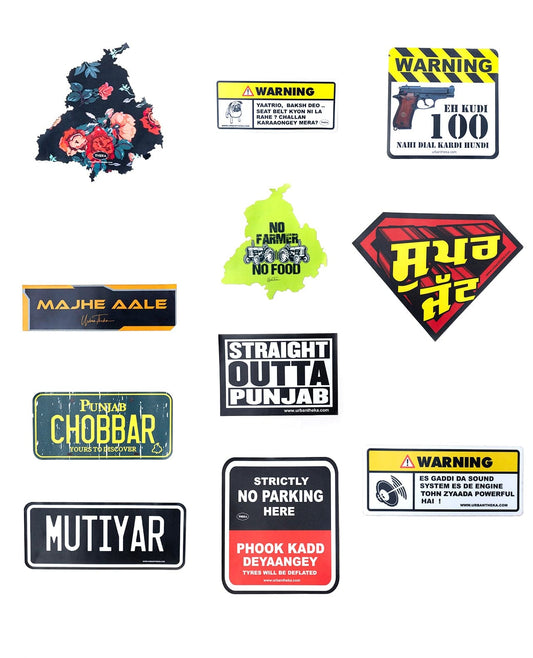 Stickers (Set of 10) - urbantheka