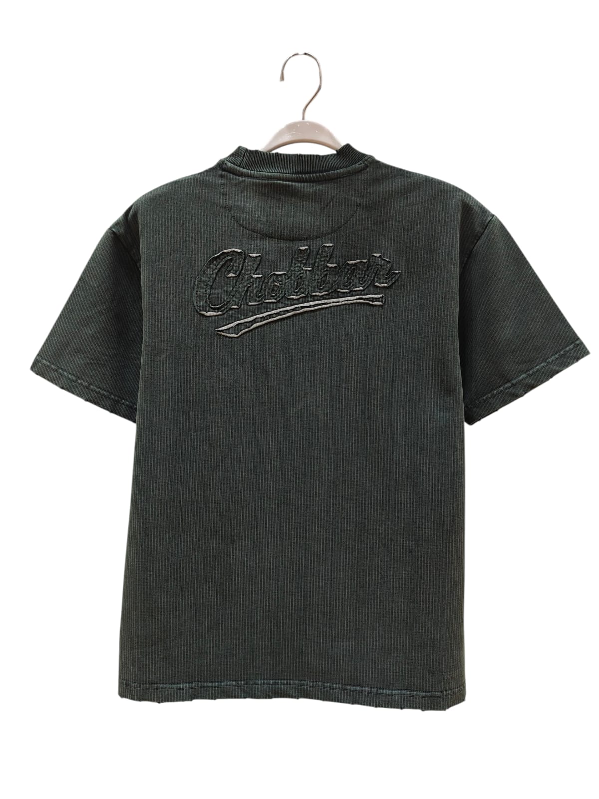 Chobbar Applique Green Tshirt