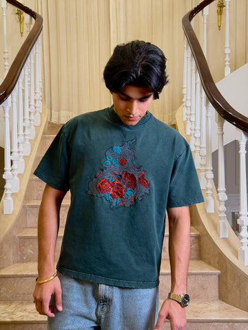 Khirda Punjab Embroidery Tshirt