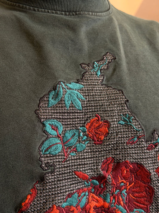 Khirda Punjab Embroidery Tshirt