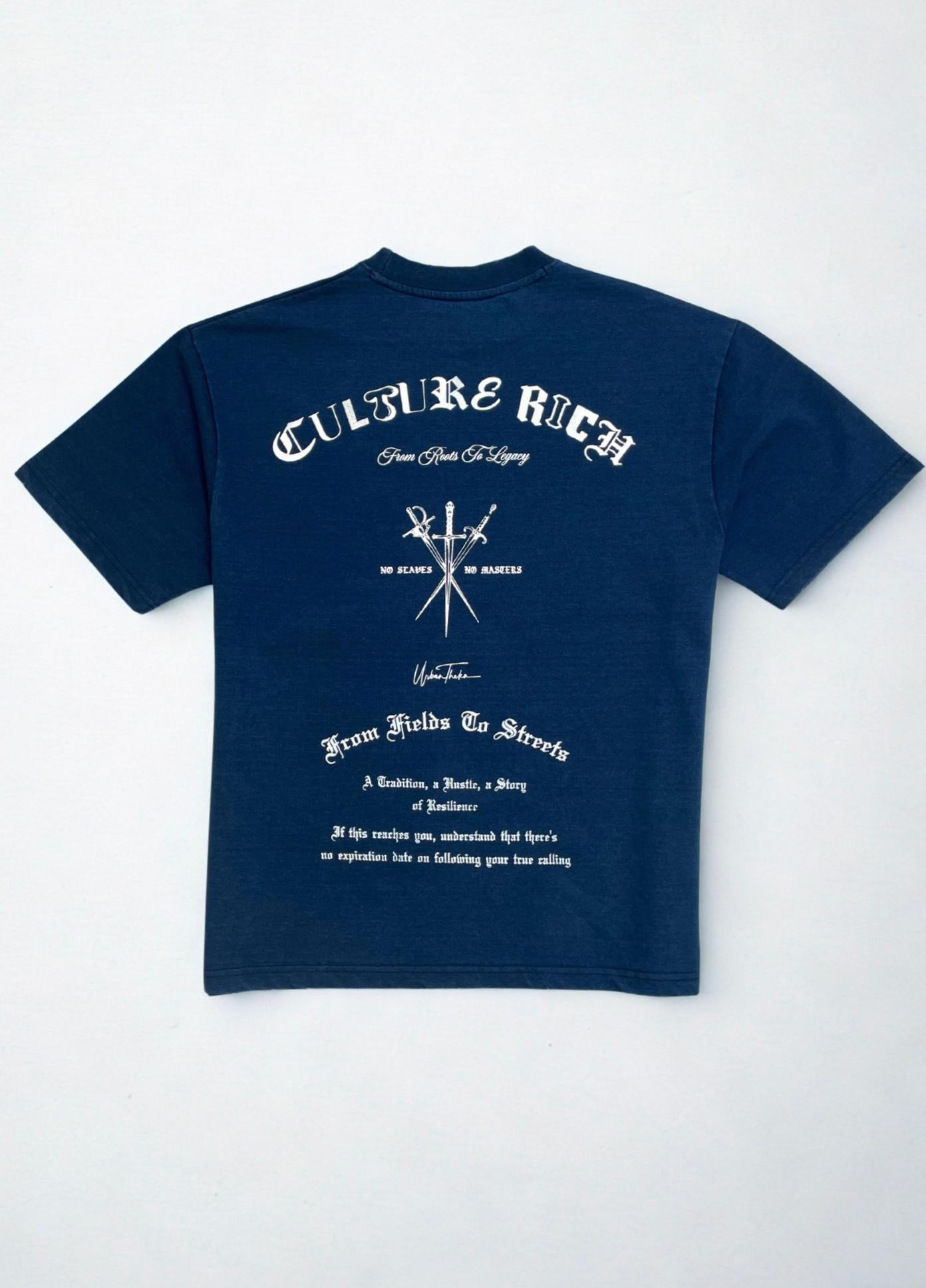 CULTURE RICH - Washed Indigo Tone