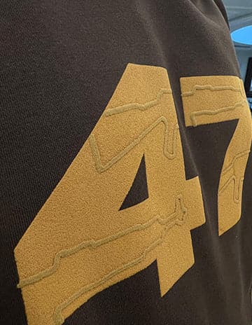 47 Hoodie Coffee Colour