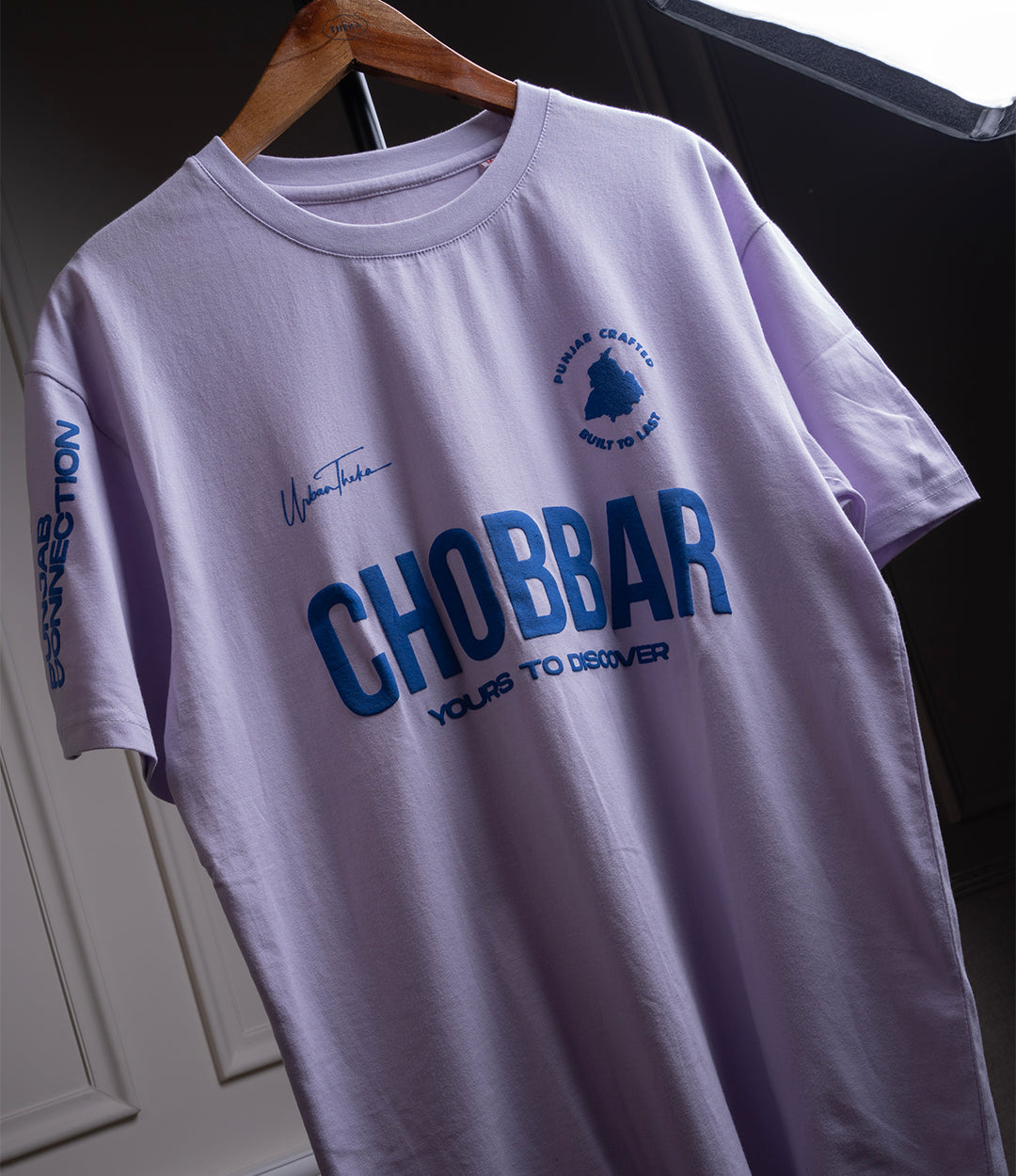 Chobbar Drop Shoulders White T-shirt