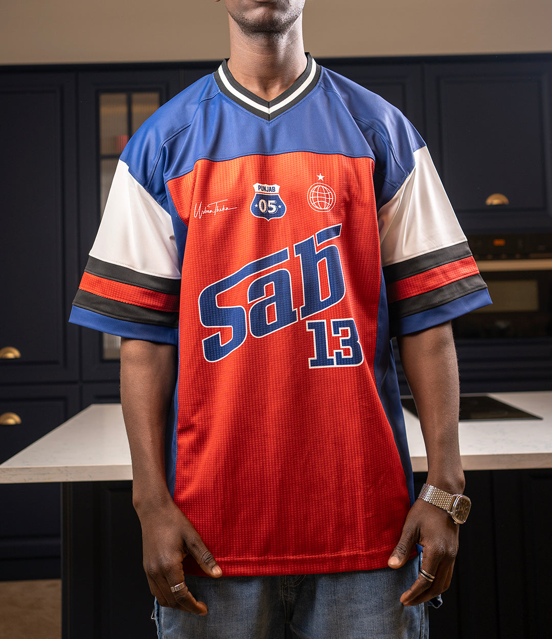 Sab 13 Cool-n-Dry-Fit Drop Shoulder T-Shirt
