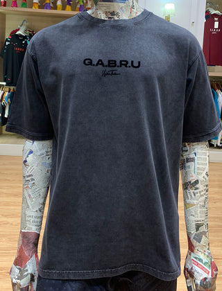 G.A.B.R.U Black Stonewashed T-shirt