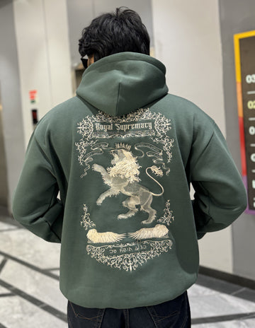 Royal Supremacy Embroidered Designer Hoodie Limited Edition