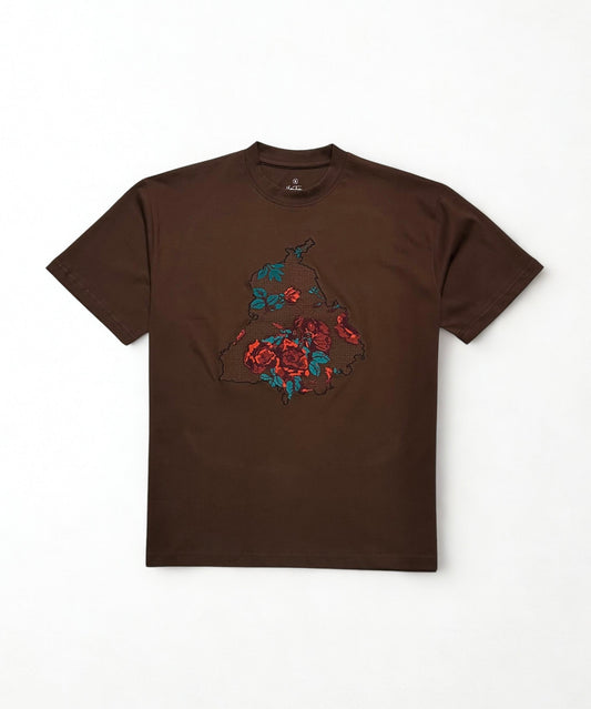 Khirda Punjab Brown T-shirt