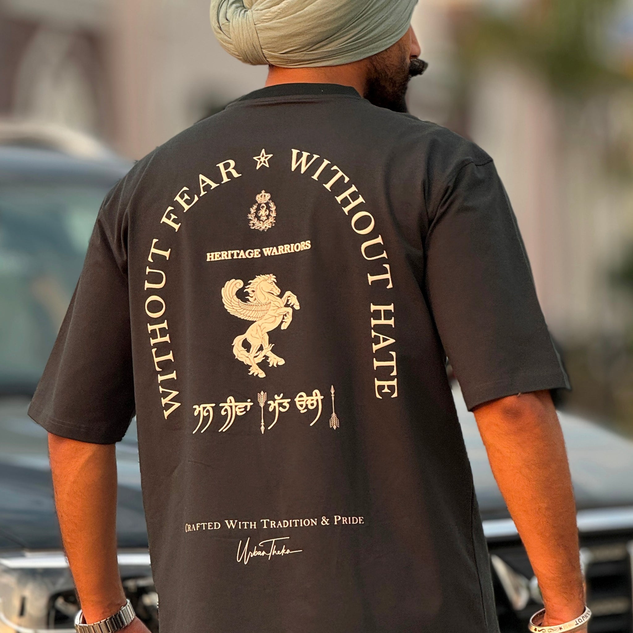 Heritage Warriors - No Fear No Hate Tshirt