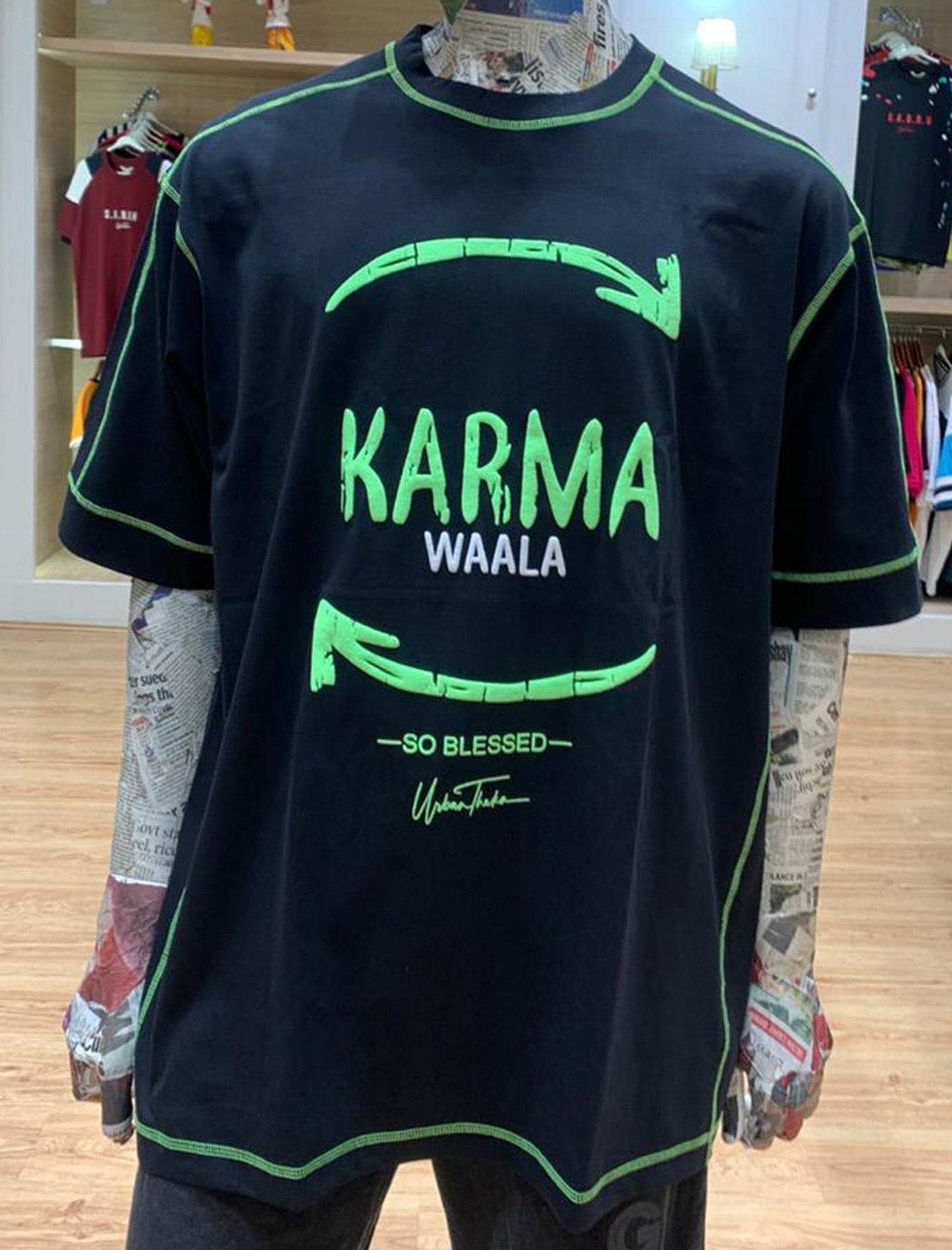 Karma Waala Drop Shoulder T-shirt