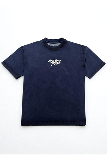 Punjab Bandana Sun Faded Blue Tshirt