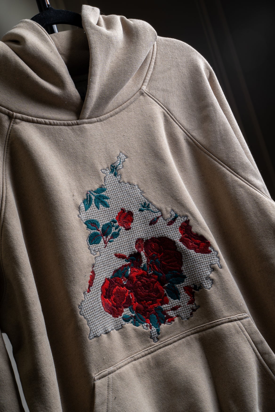 Khirda Punjab Embroidered Designer Hoodie