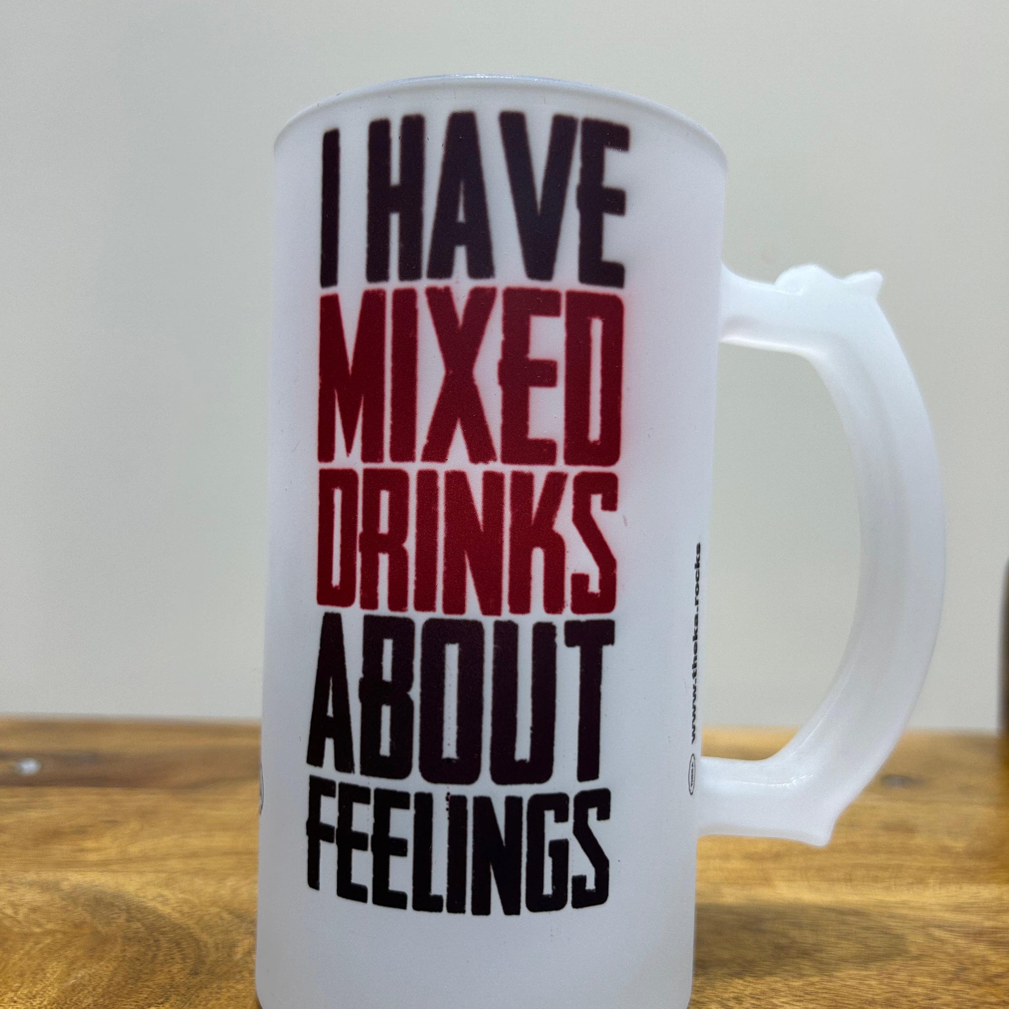 Mixed Feeling Beer Mug - Available at Elante Store