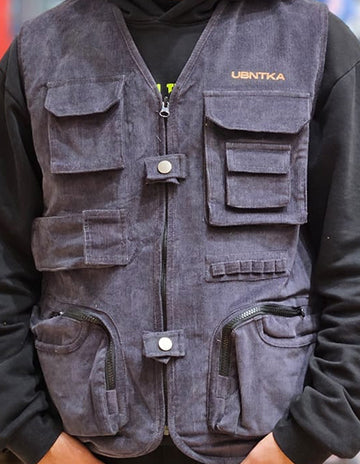 Corduroys Multi Utility Jacket - Steel Grey