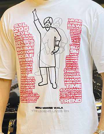 Sidhu Moose Wala Bai Thaapi T-shirt