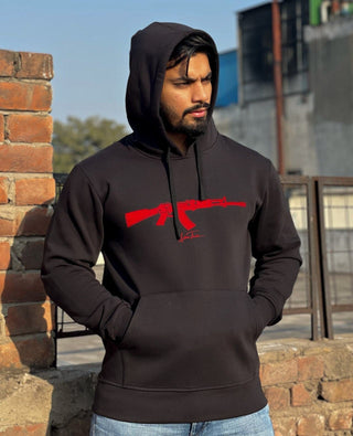 AK47 Black Hoodie - urbantheka