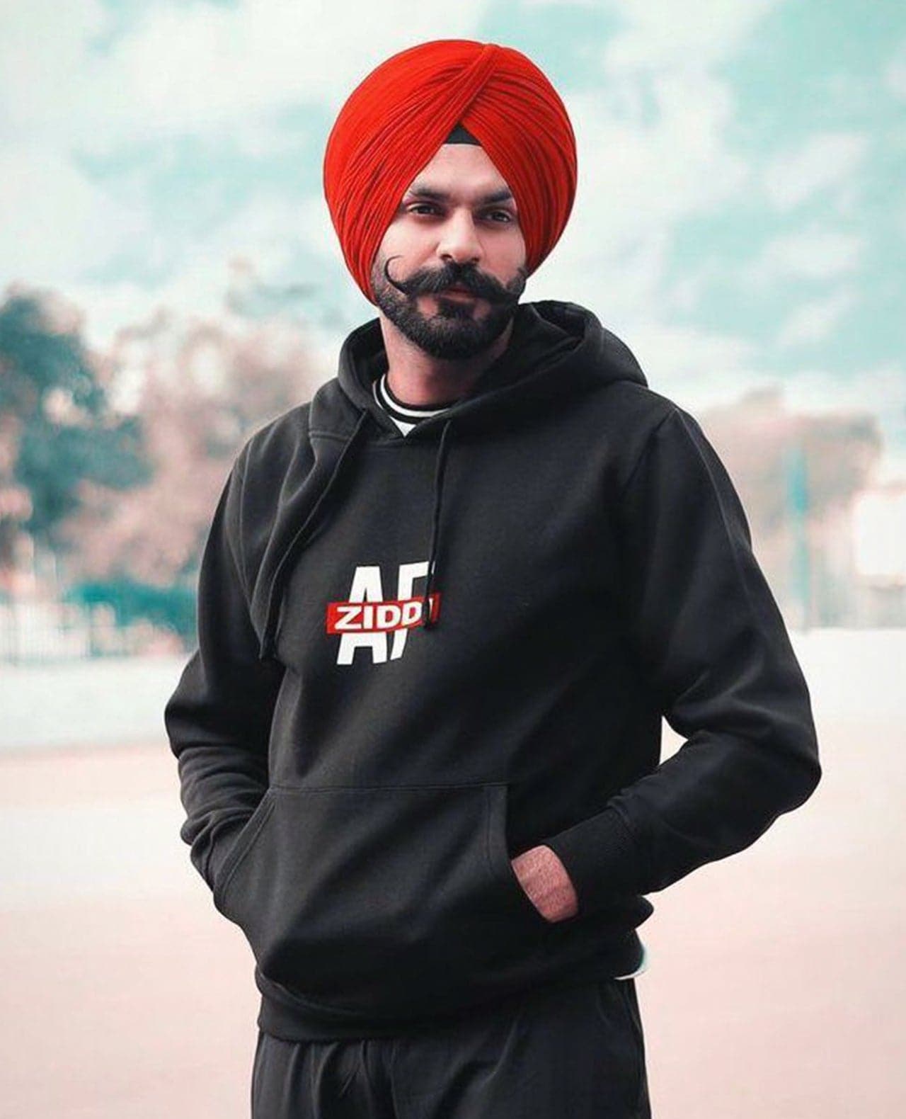 Urbantheka Ziddi AF Hoodie - urbantheka