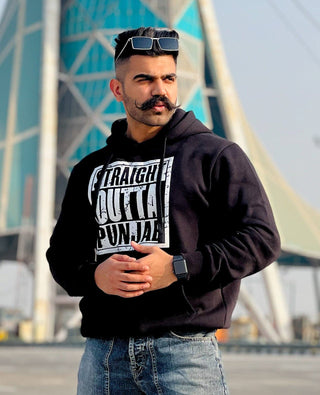 Straight Outta Punjab Hoodie - urbantheka