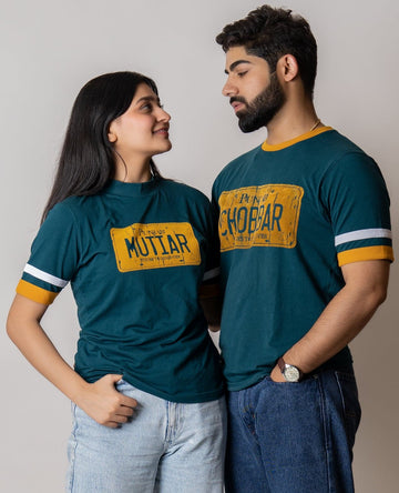 Chobbar Mutiar Teal Green T-shirt - urbantheka