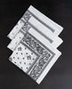 Bandana (Set of 3) white - urbantheka