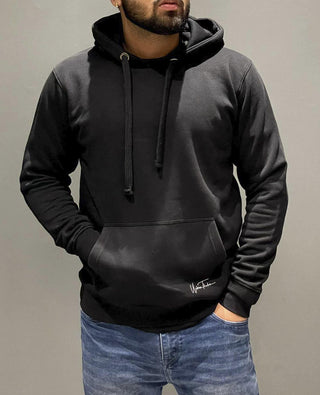 Basic Black Hoodie - urbantheka