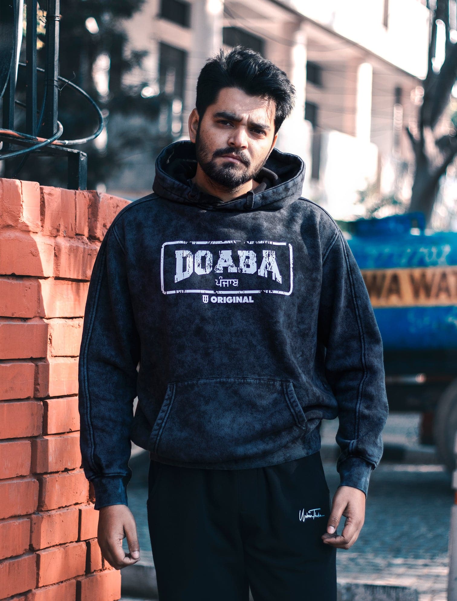 Doaba Doaba Stonewashed Hoodie – urbantheka