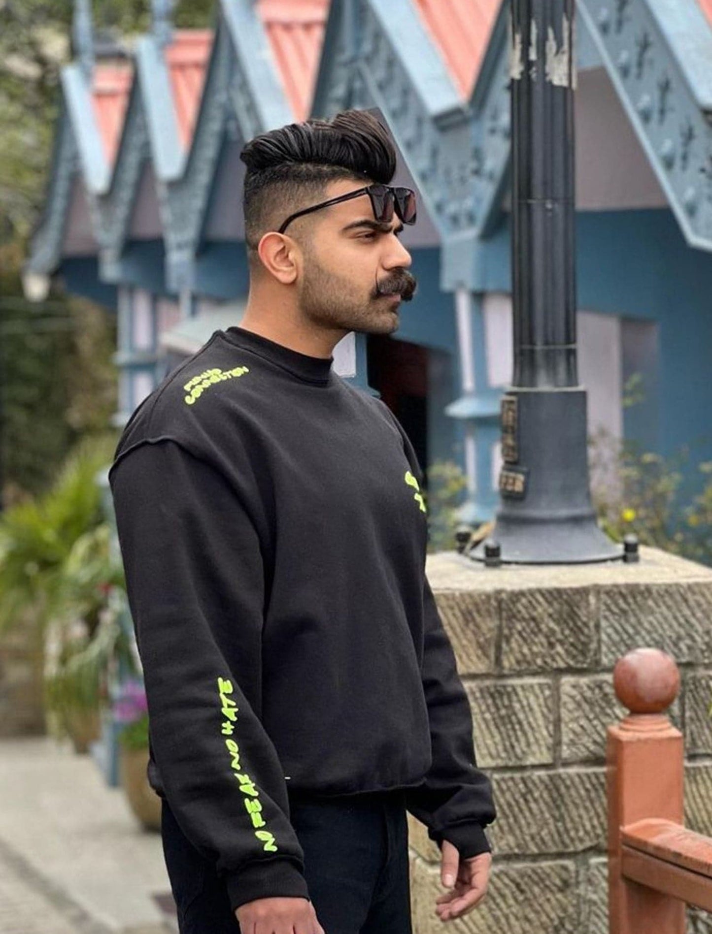 G.O.A.T Sweatshirt Neon Green