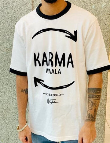Karma Waala White T-shirt