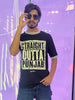 Straight Outta Punjab B/W Rib Boys T-shirt