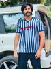 AK 47 Navy Referee Stripes T-shirt