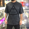 The Punjabi Cult Black Stone Washed T-shirt