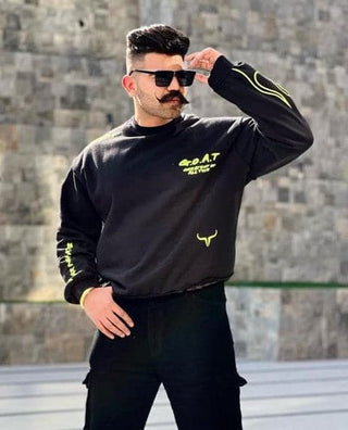 G.O.A.T Sweatshirt Neon Green