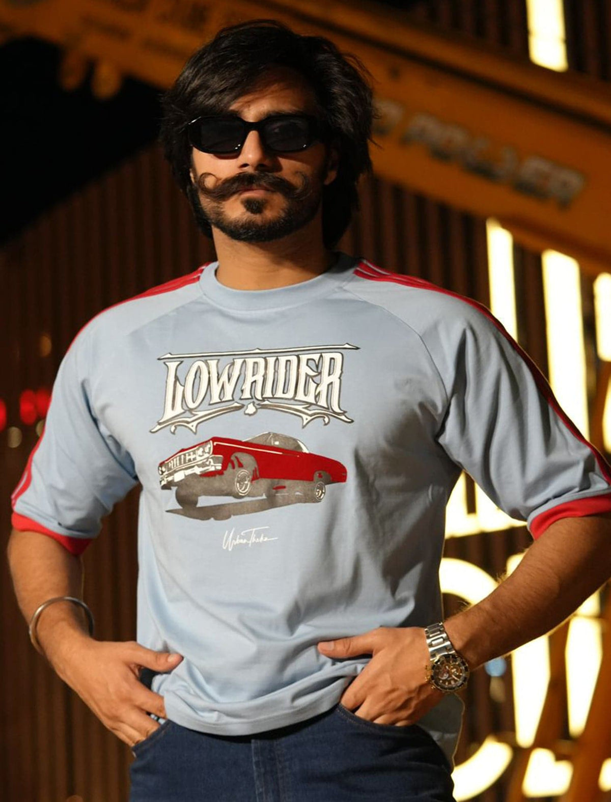 Lowrider Sky Blue T-shirt