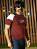 Singh Maroon Raglan T-shirt